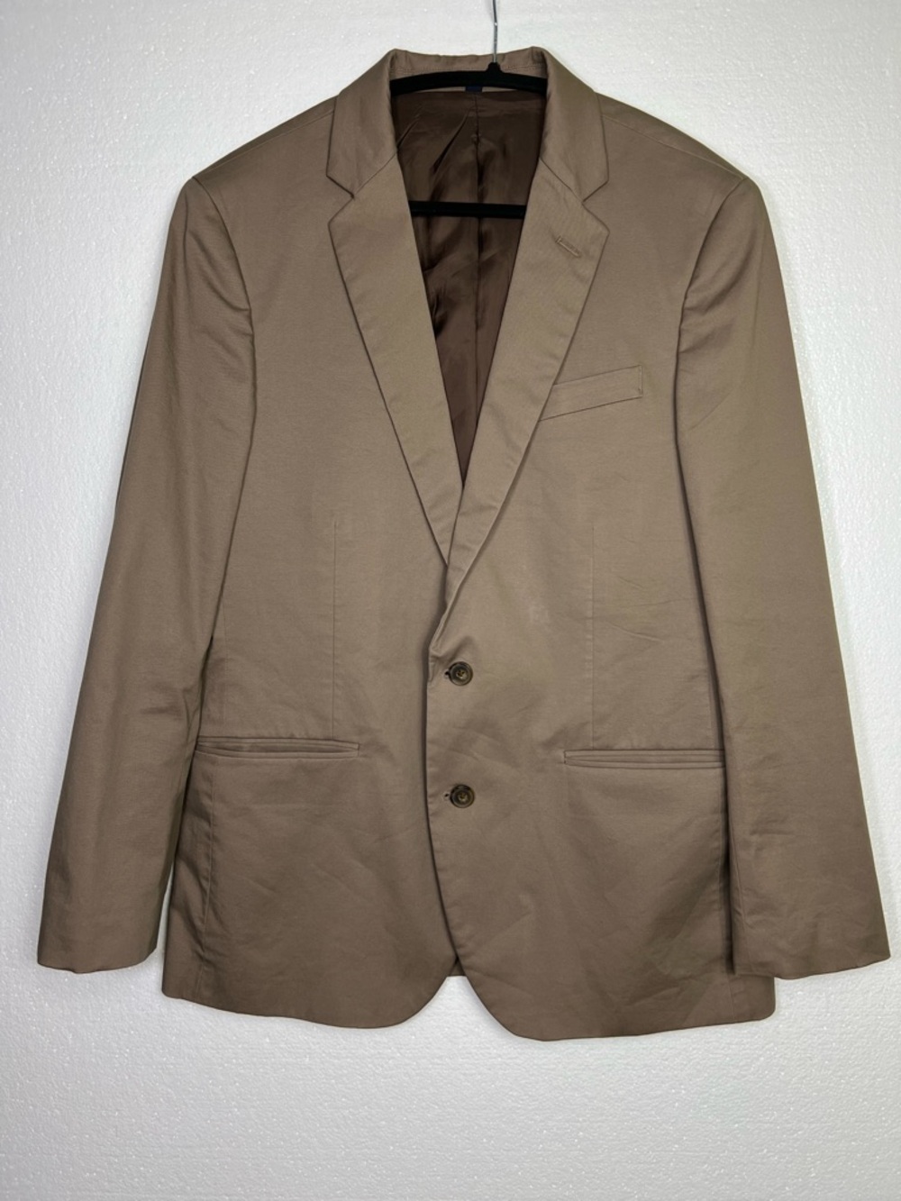 J. Crew Men's Cotton Blazer in Taupe